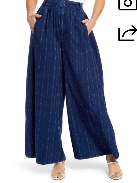 Ag Adriano Goldschmied Pants - AG Hadley high-rise pleated cotton jeans size 28